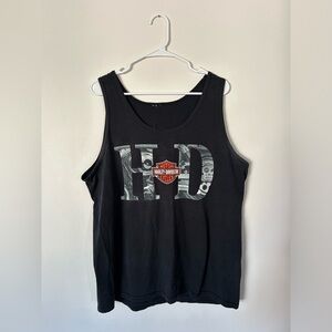 Black Harley Davidson Mexico Tank Top